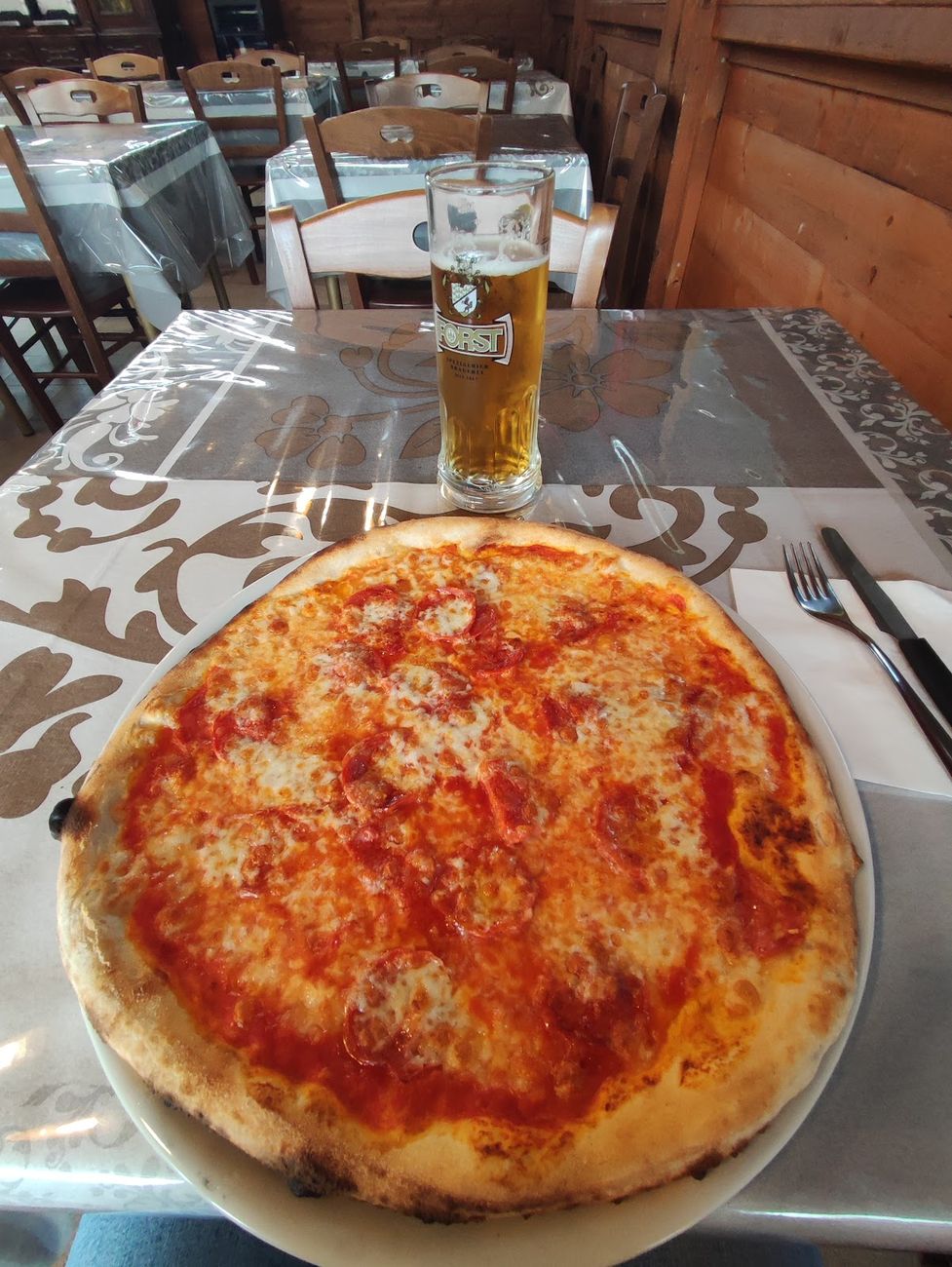 Pizza appena sfornata da Cicciobello